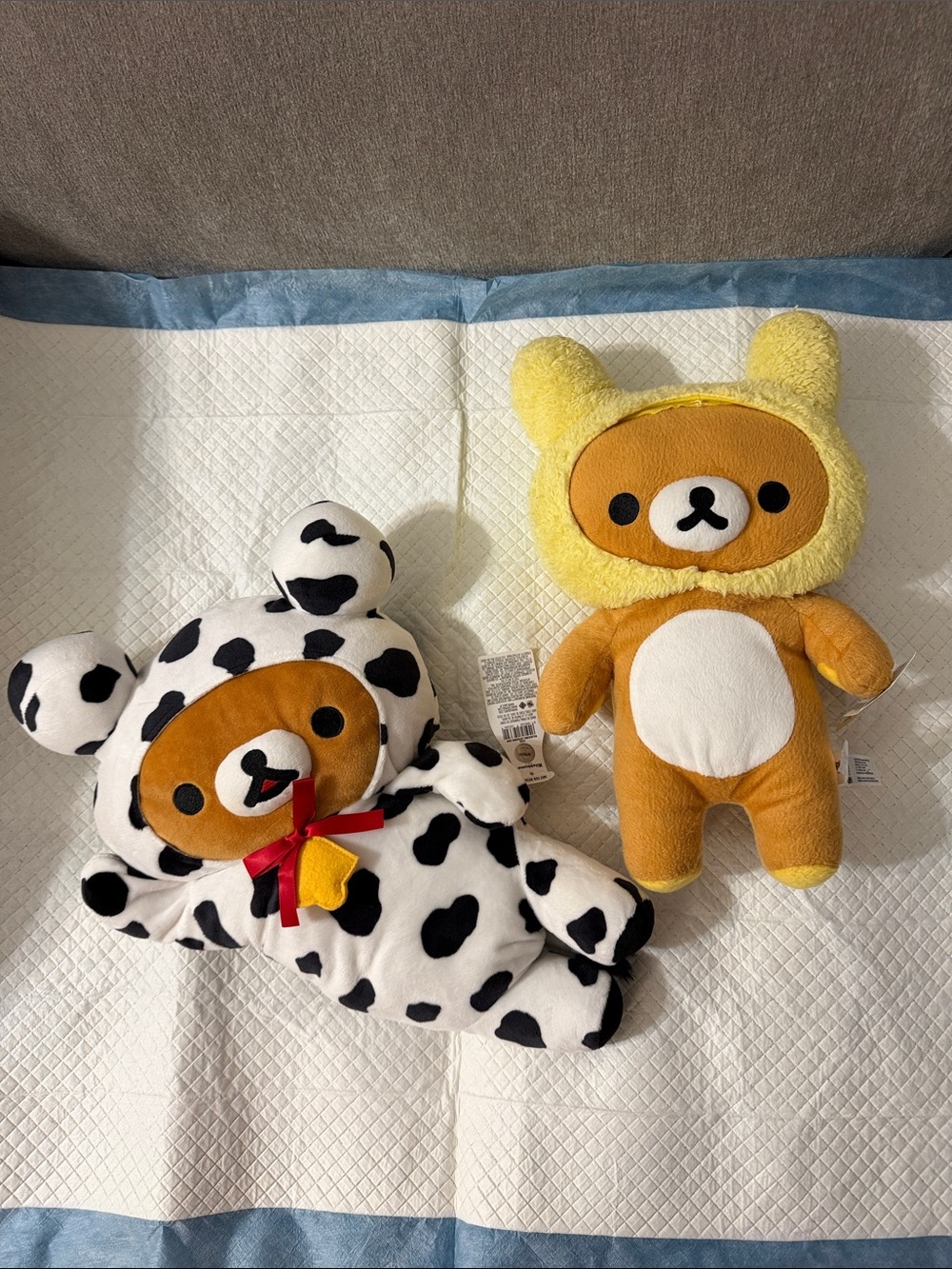 Rilakkuma plush toy bundle